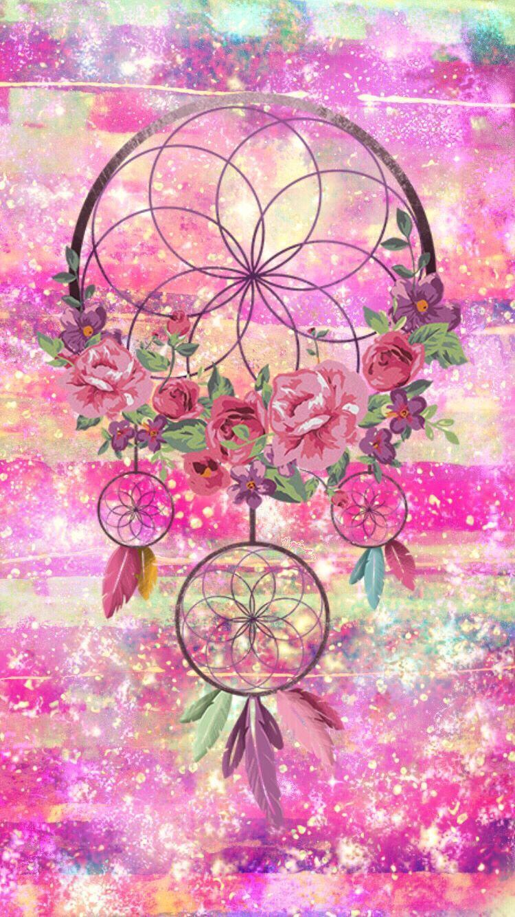 Glitter Dreamcatcher Wallpaper. My Wallpaper Creations