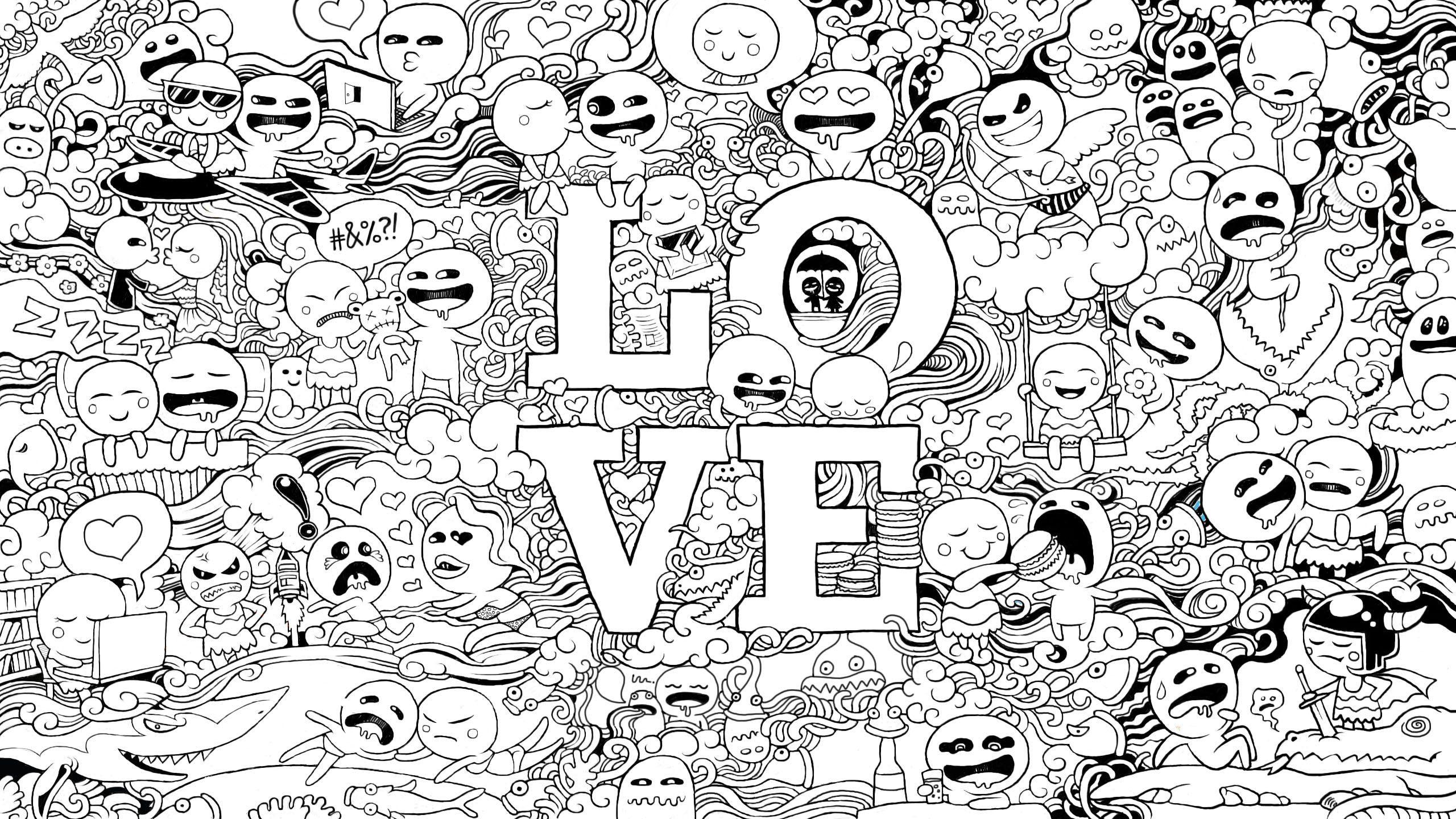 Doodle Background HD