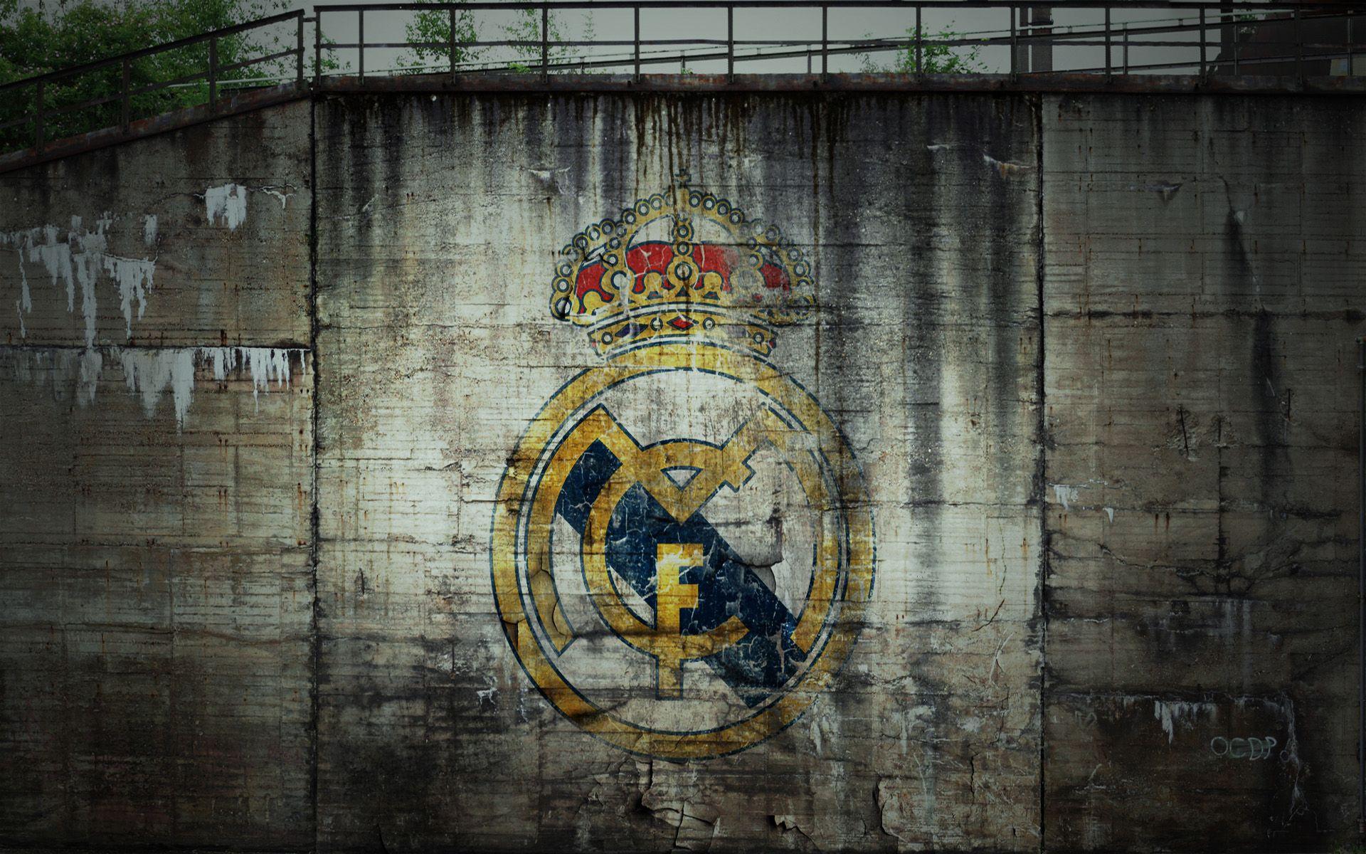 Graffiti Real Madrid Wallpaper HD Wallpaper