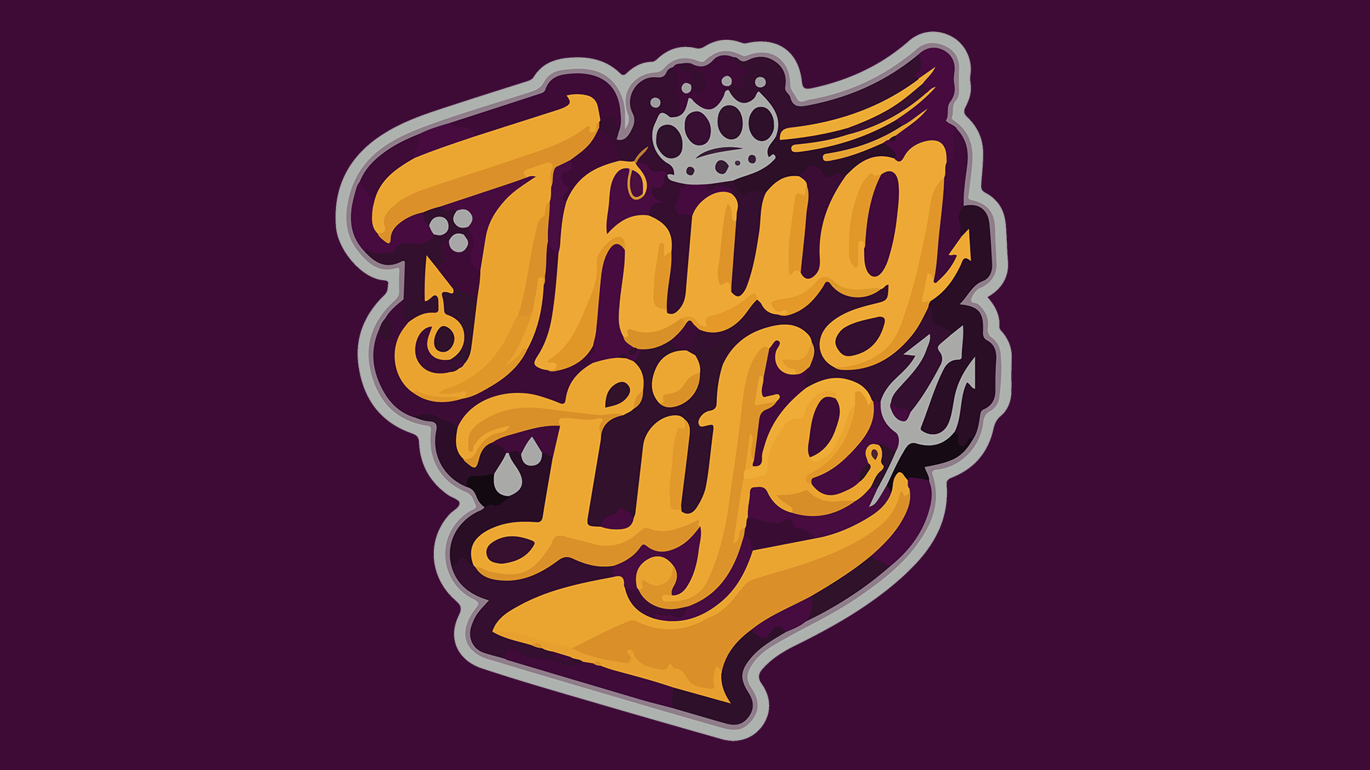 Thug Life IPhone Wallpaper  IPhone Wallpapers  iPhone Wallpapers
