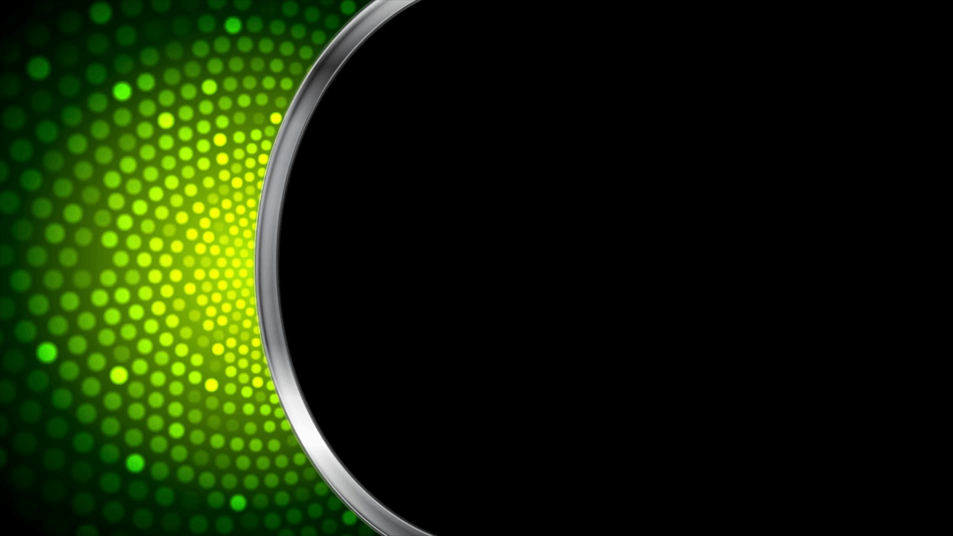 Abstract bright green shiny motion design with silver stripe