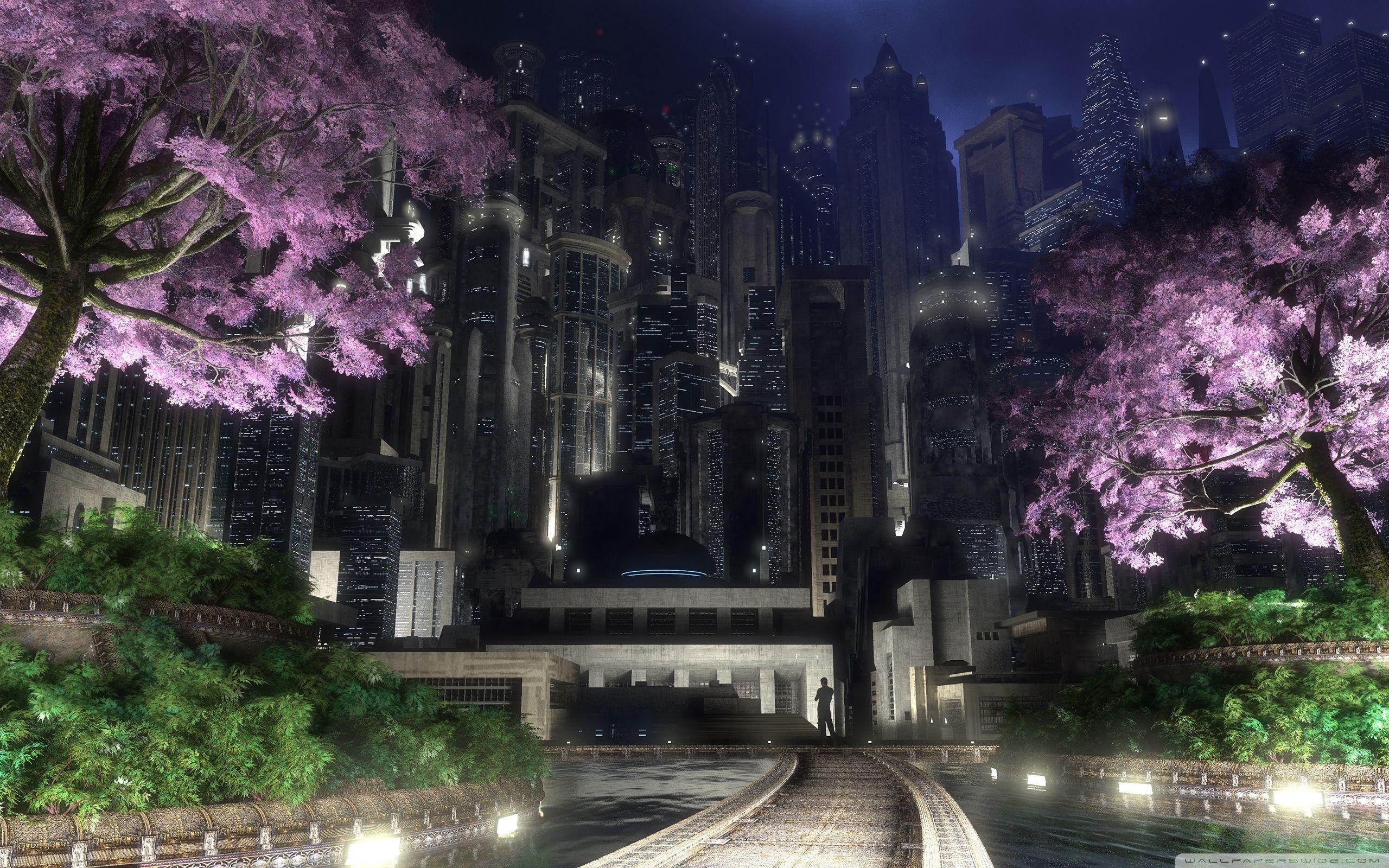 Gotham City Garden ❤ 4K HD Desktop Wallpaper for 4K Ultra HD TV