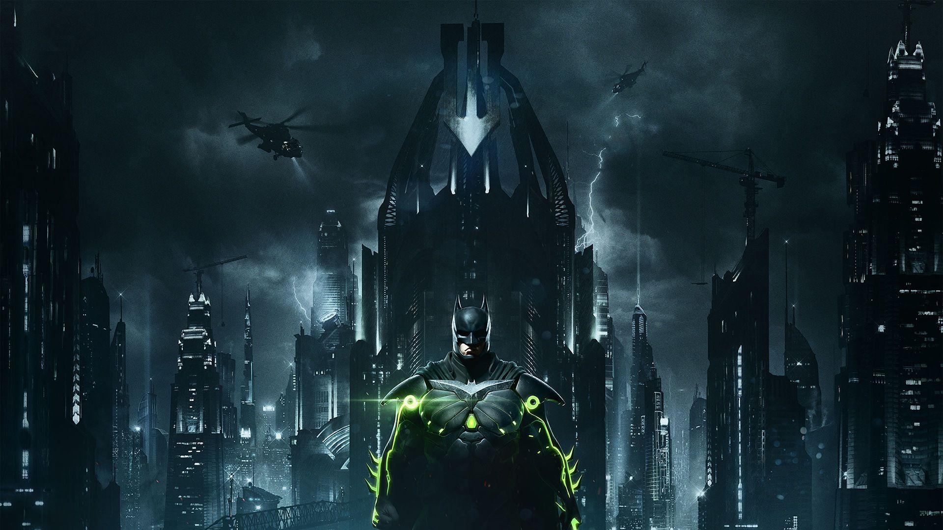 Batman Gotham City Injustice 2 Wallpaper