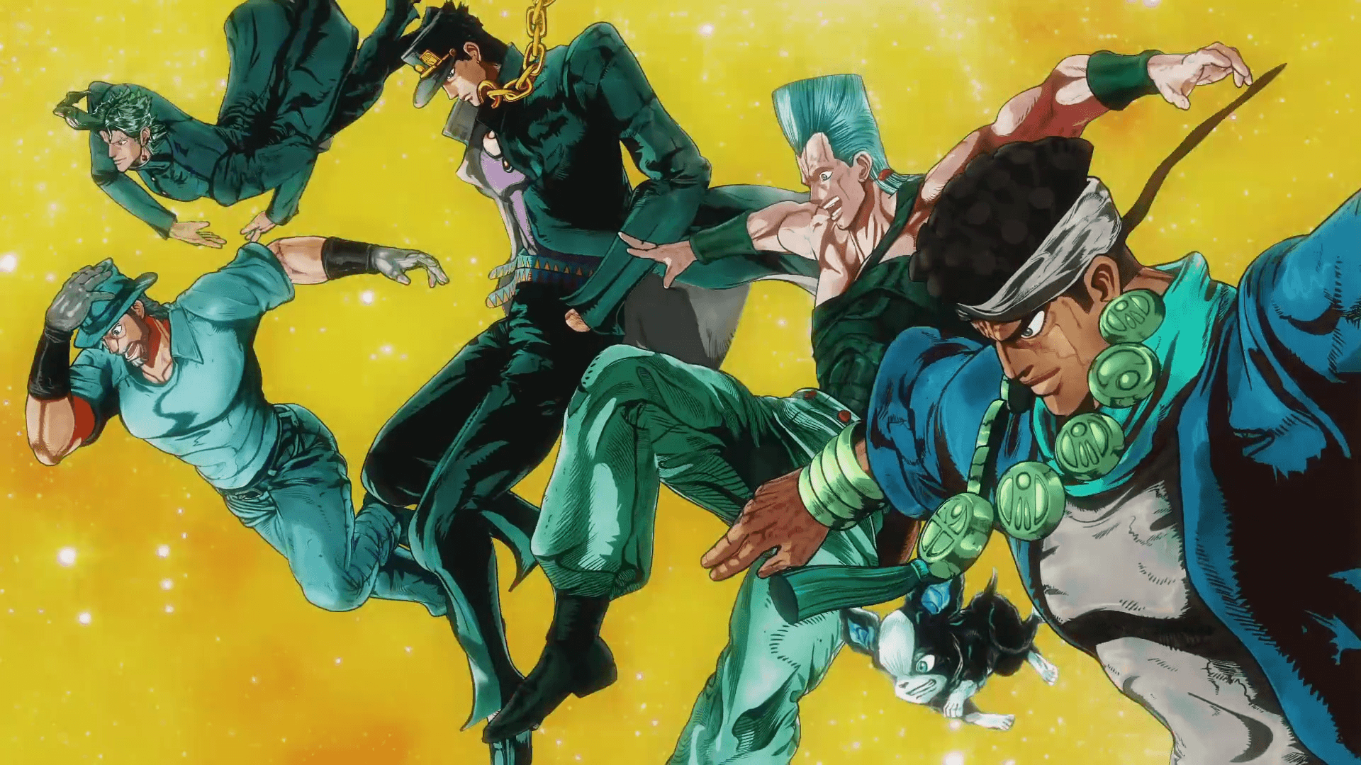 Epic Jojo's Bizarre Adventure HD Wallpaper