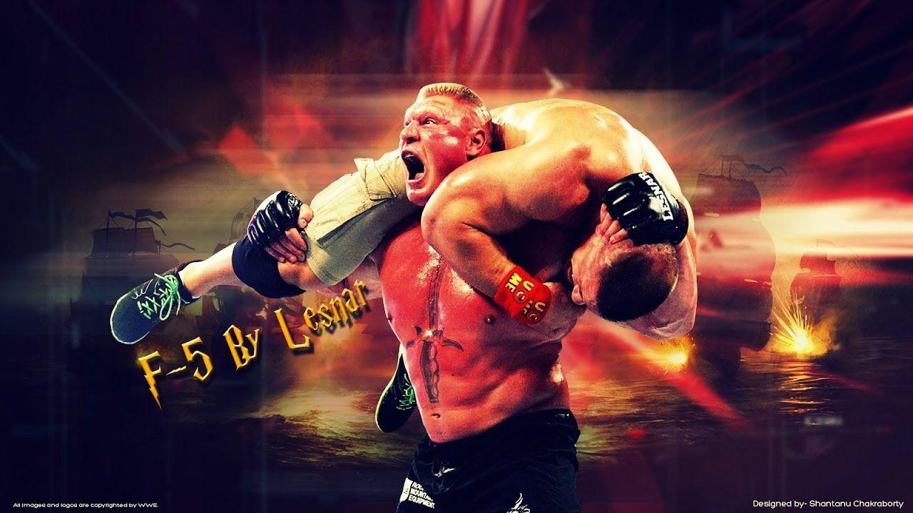 WWE 100 F5 BY BROCK LESNAR