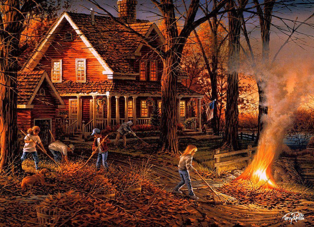 best Terry Redlin image. Christmas art, Terry o