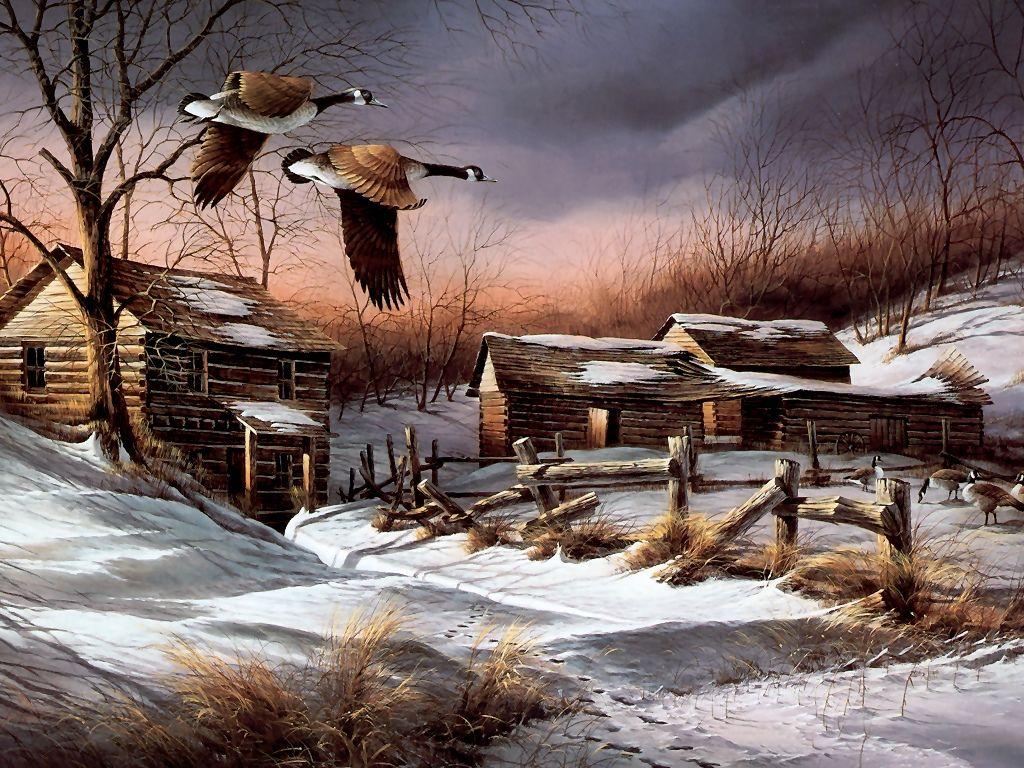image of terry redlin paintings. Terry Redlin Art Desktop