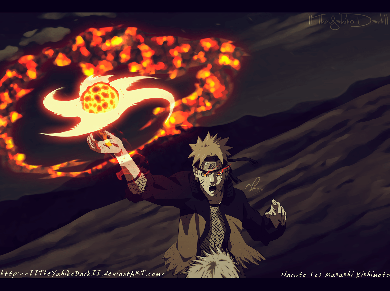 Naruto 673 Senpo Yoton Rasen Shuriken