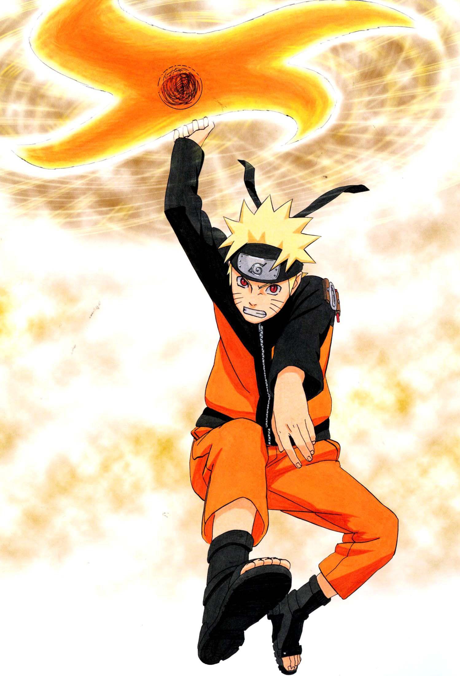 naruto rasengan shuriken drawing