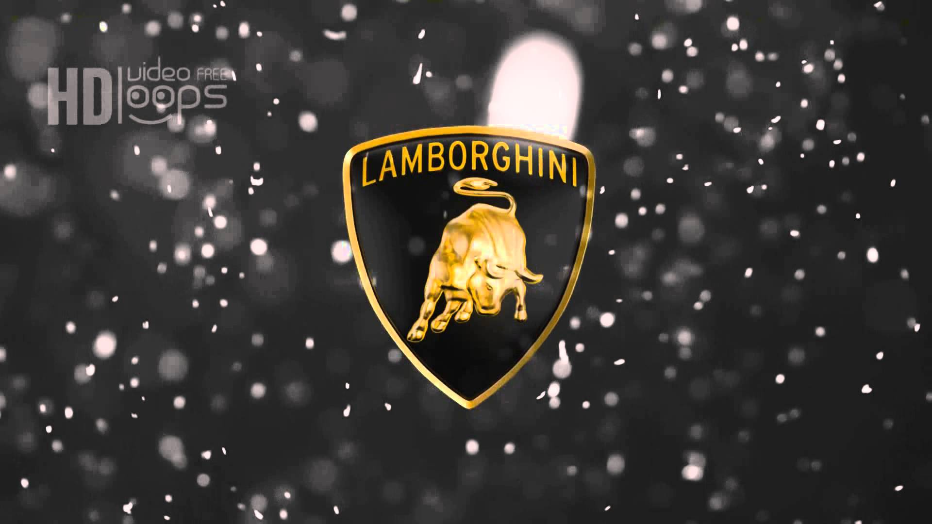 Lamborghini Logo VIDEO LOOP HD FREE
