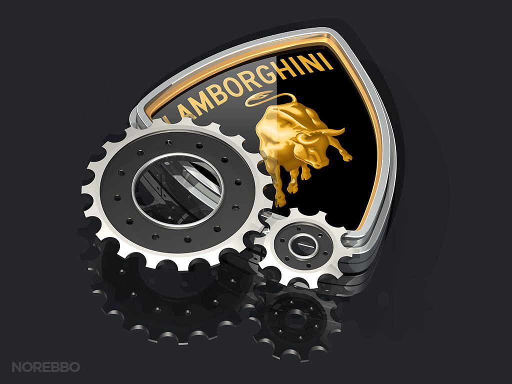 Lamborghini Logo HD Wallpaper In Logos Telusers Neon Widescreen