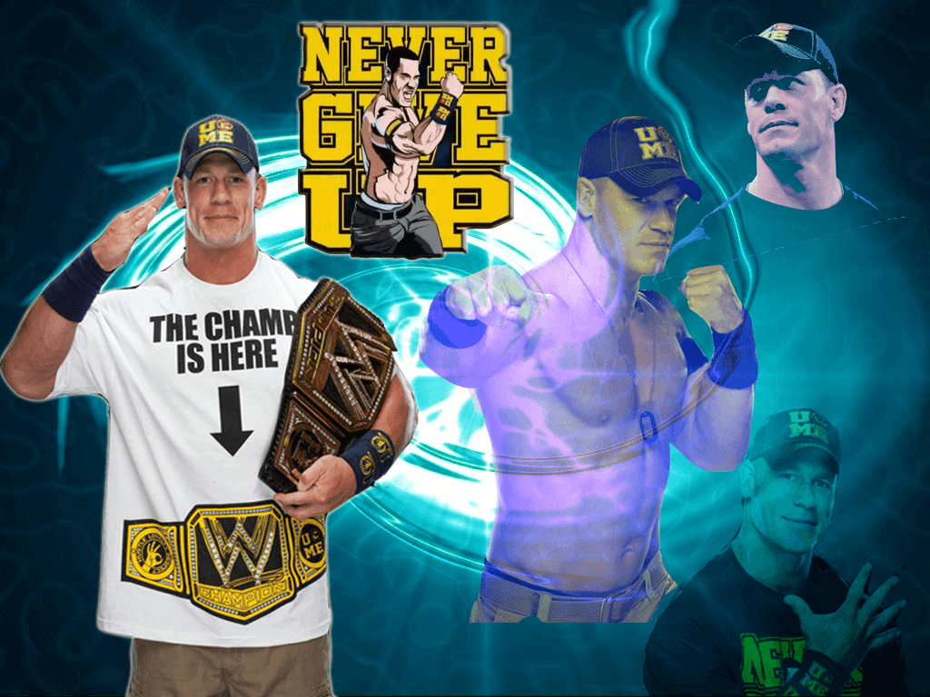 John Cena Never Give Up Wallpapers Green - Wallpaper Cave.