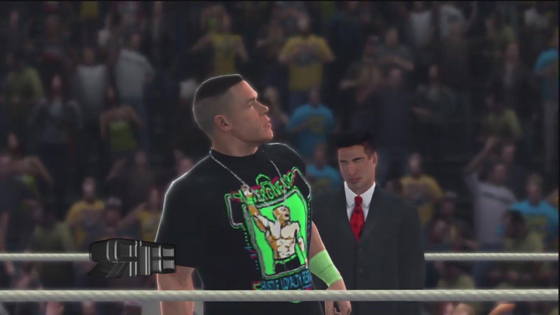 WWE 2K14 Superstar Heads Featuring John Cena's 2014 Green Neon Never