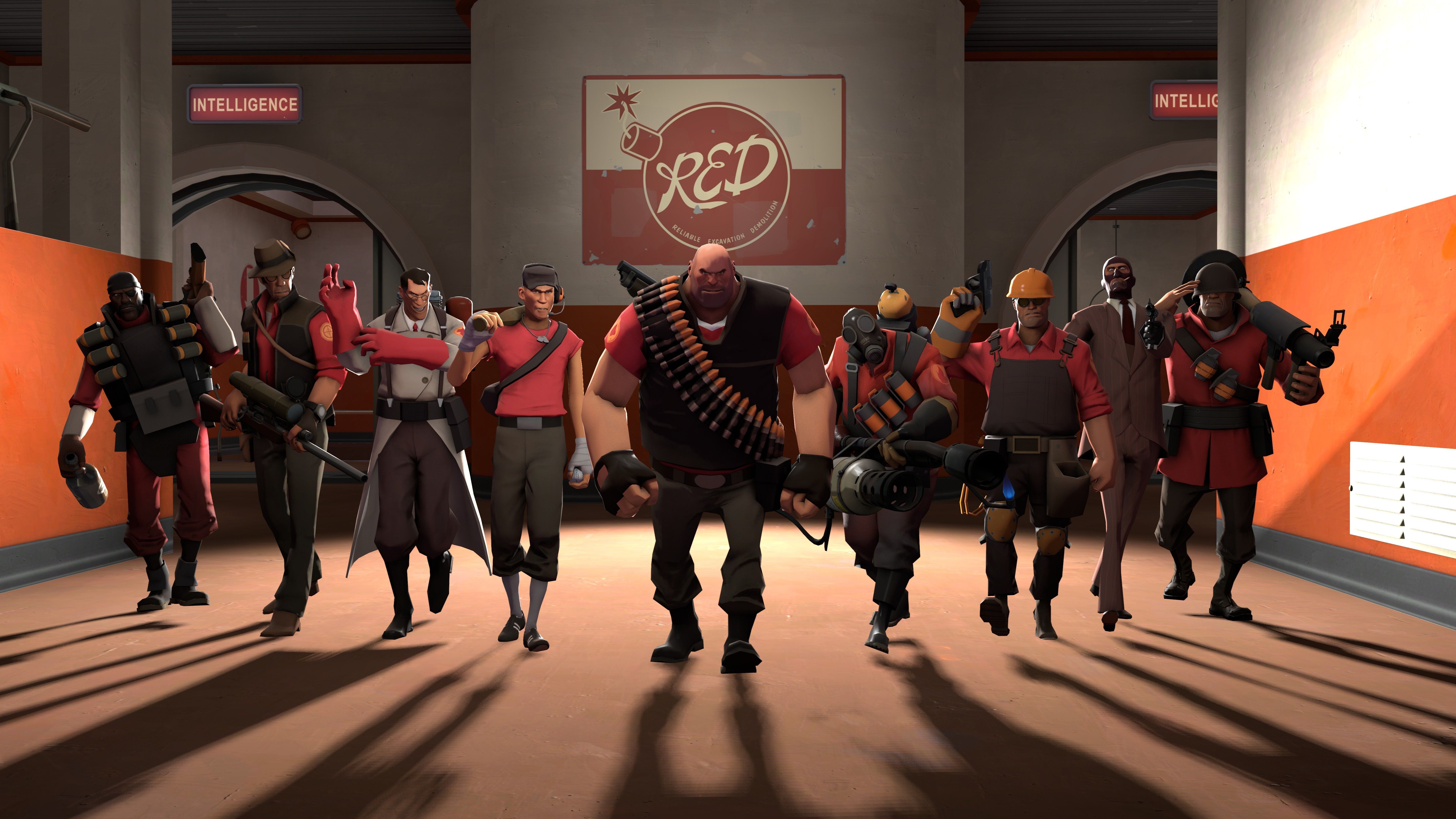 Wallpapers Team Fortress 2, TF2, FPS, mod, modification, screenshot
