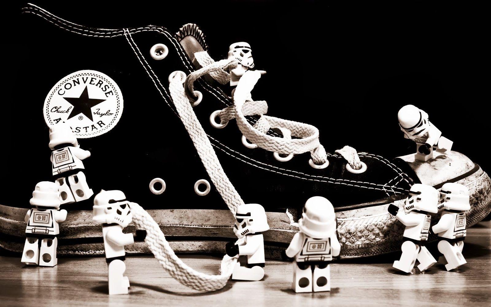 basketball stars picture: Converse Star Lego Wars Stormtroopers