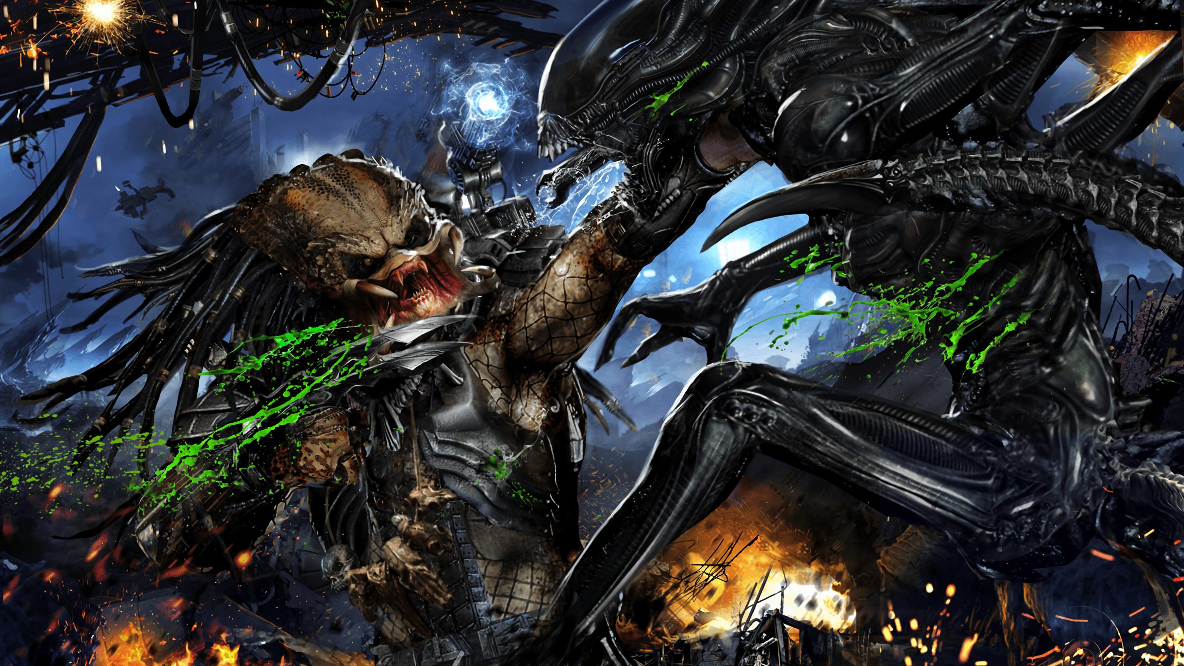 Alien vs. Predator HD Wallpaper