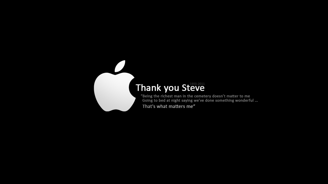 RIP Steve Jobs