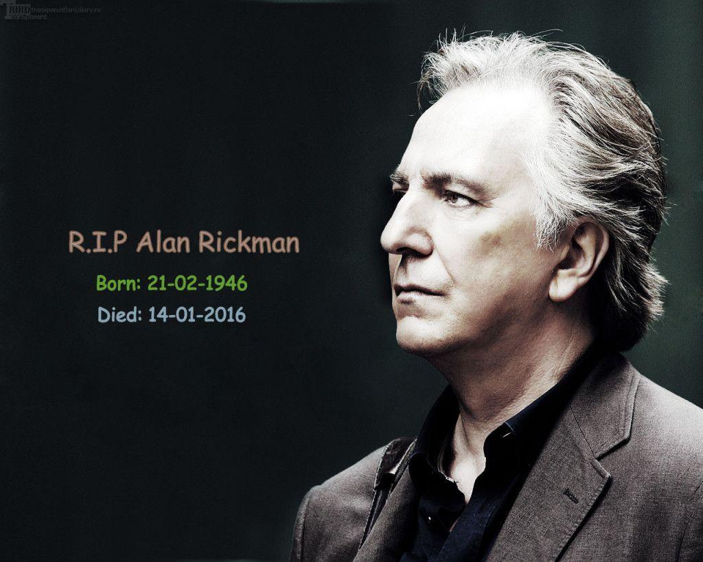 RIP Alan Rickman Dies At Age 69 HD Wallpaper