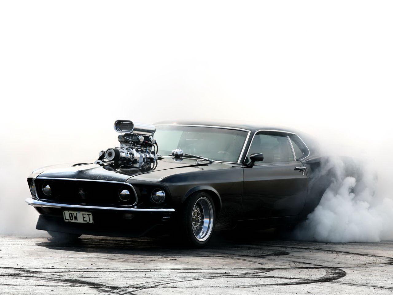 Muscle Car Burnout HD PC Wallpaper 9196