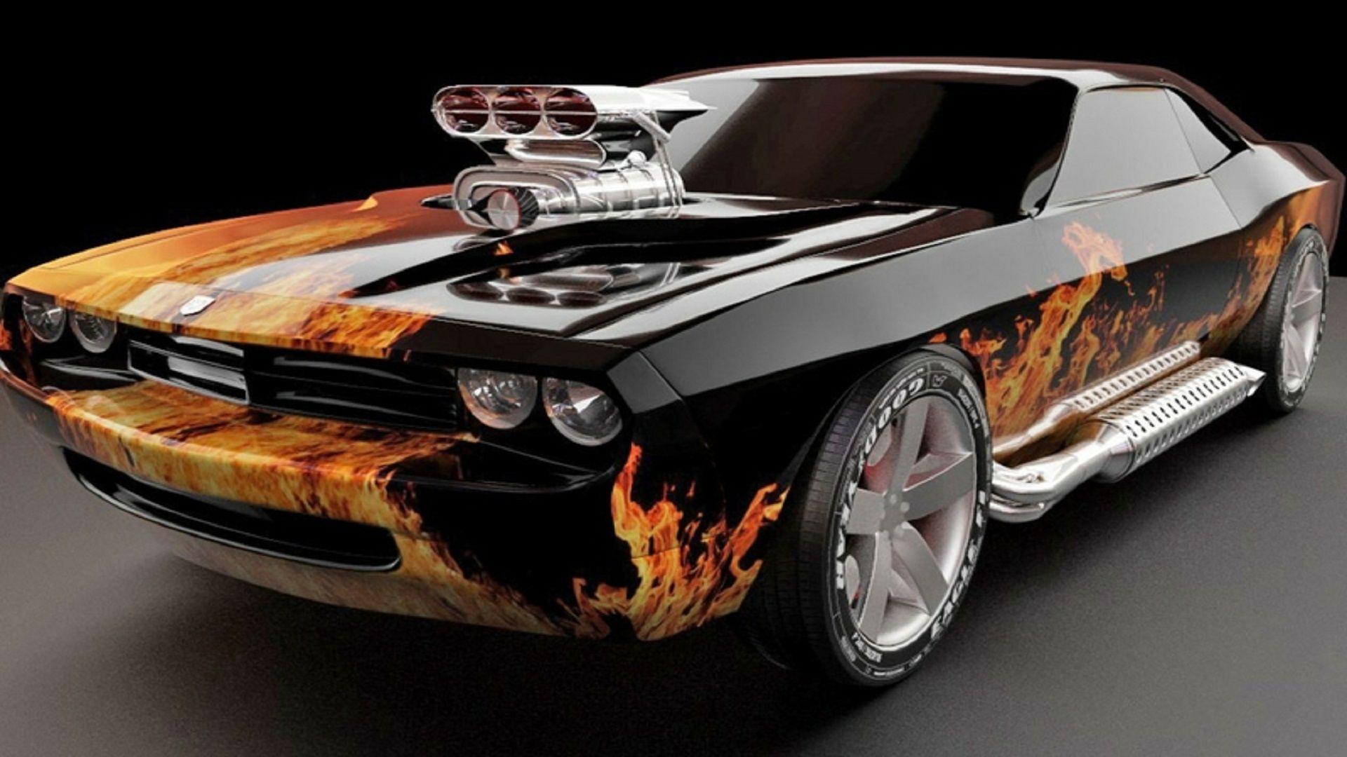flames cars muscle cars chevrolet vehicles muscle 1440x900