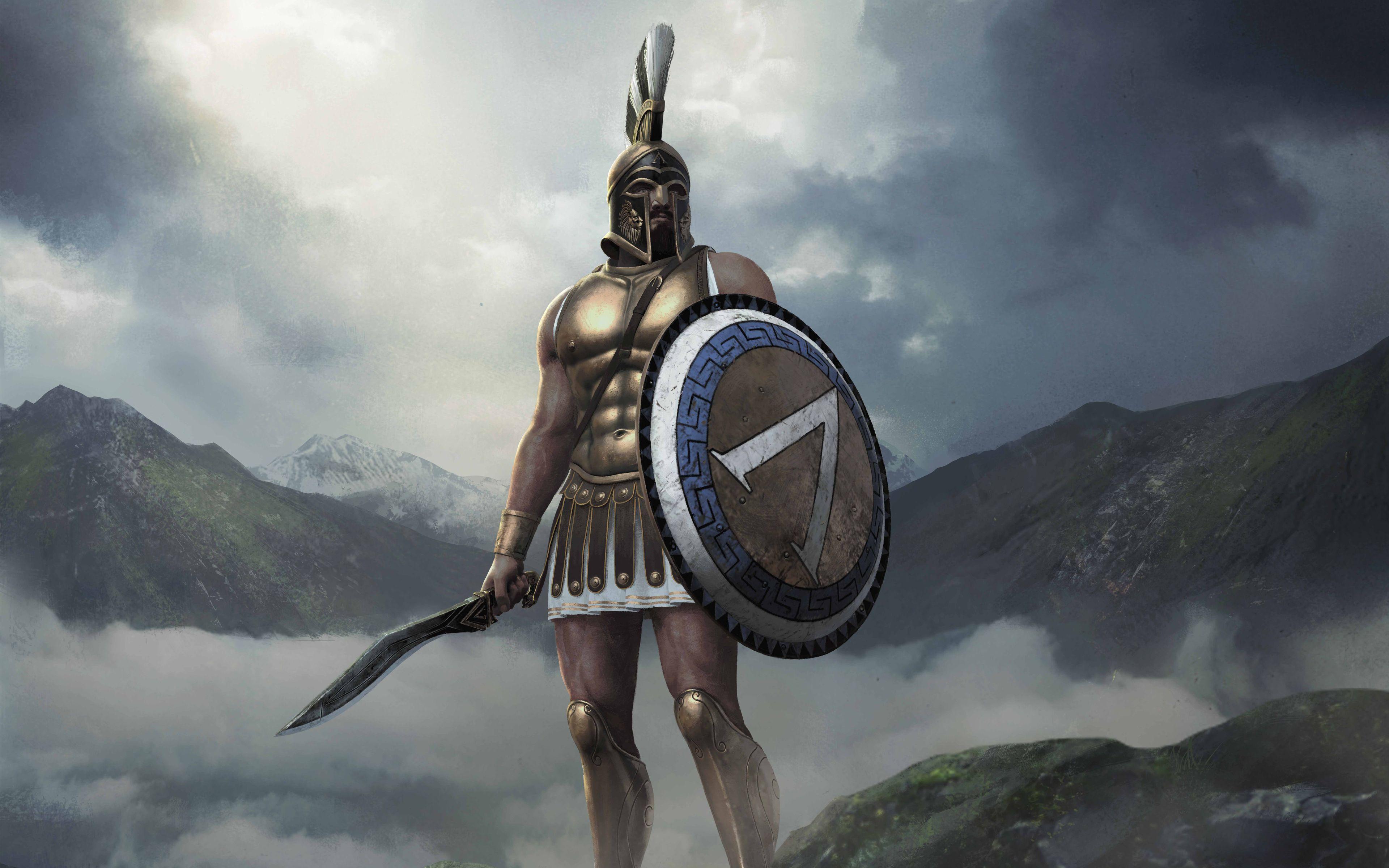 King Leonidas Total War Arena 4K 8K Wallpaper