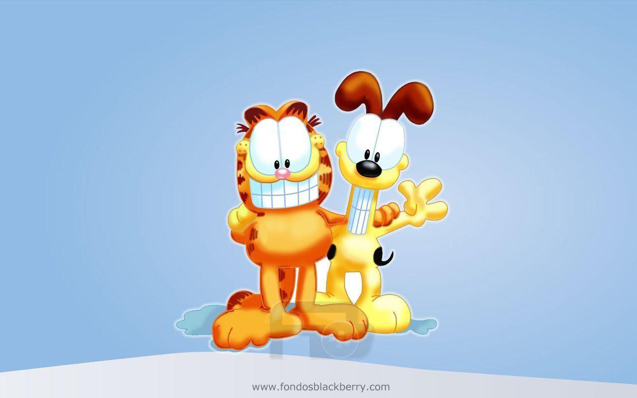 Garfield Odie 3D. Garfieldd. Free Wallpaper
