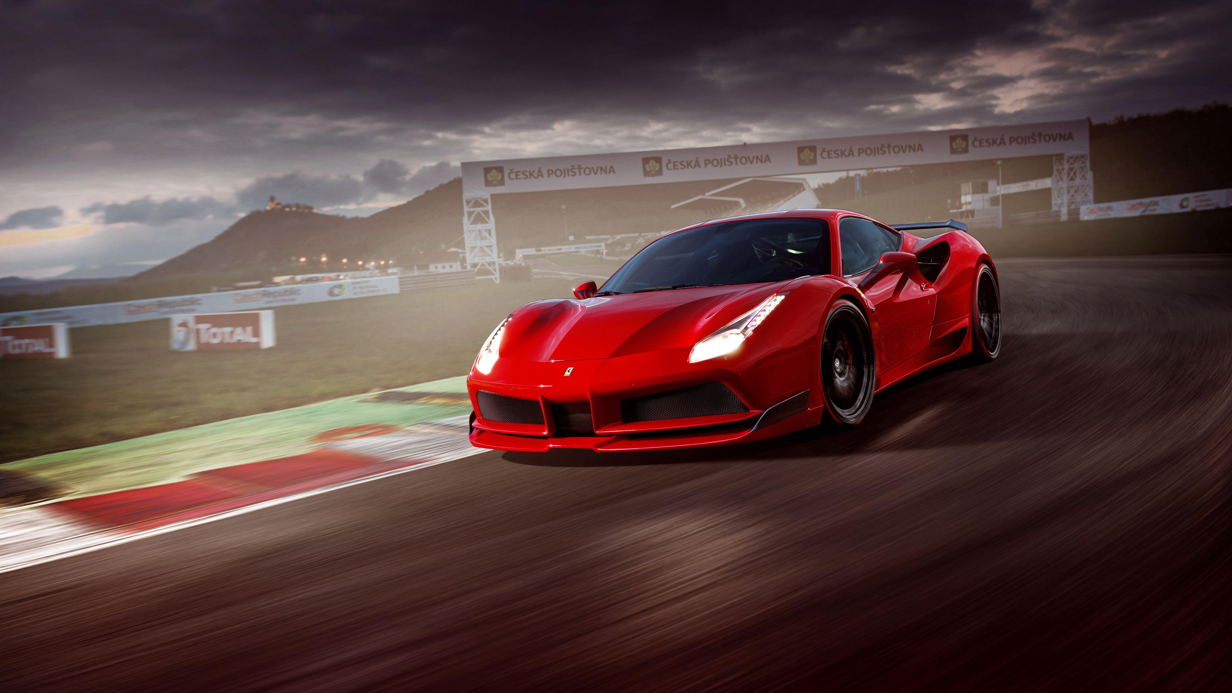 Novitec N Largo Ferrari 488 GTB 9 Wallpaper. HD Car Wallpaper