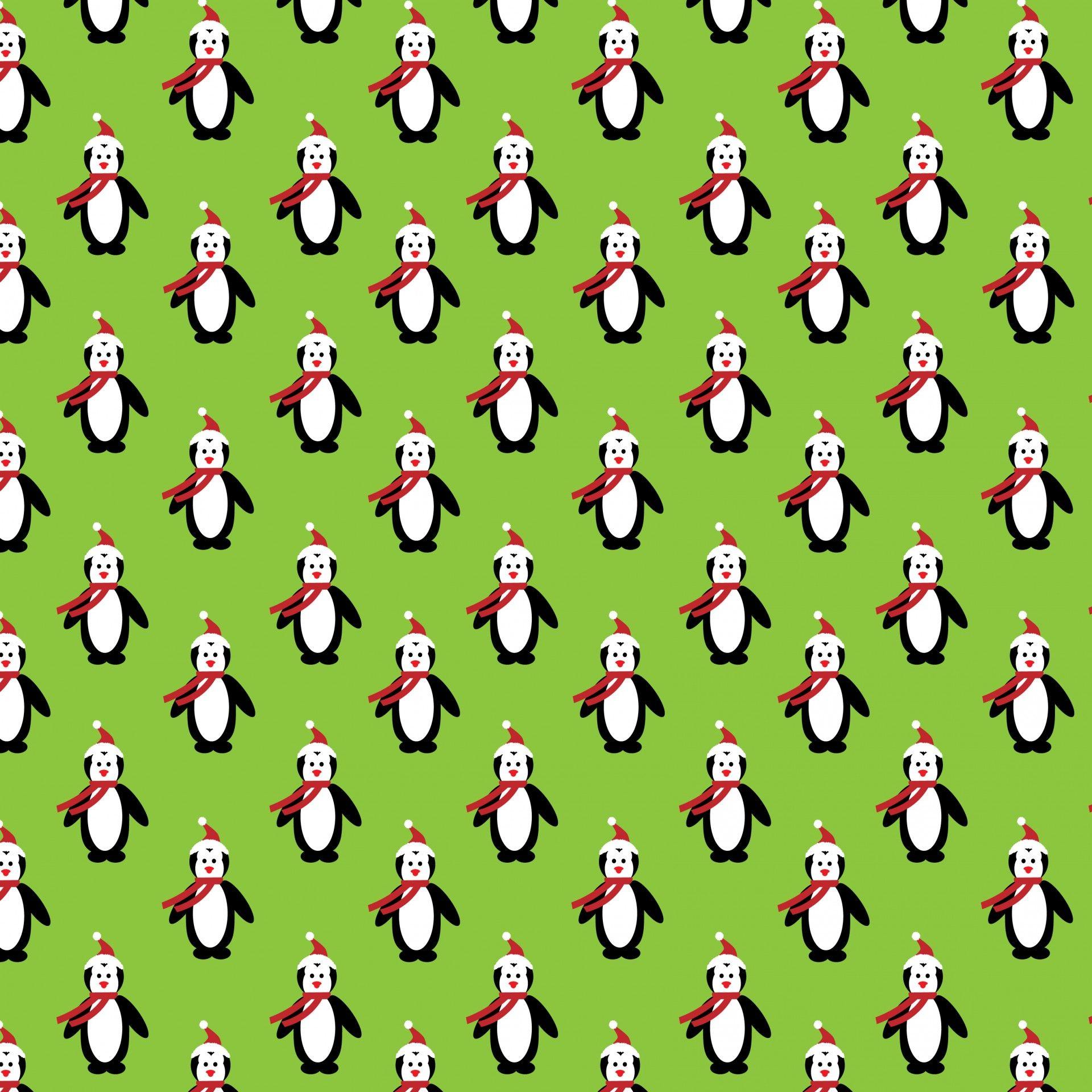 Christmas Penguin Wallpaper Cute Free Domain