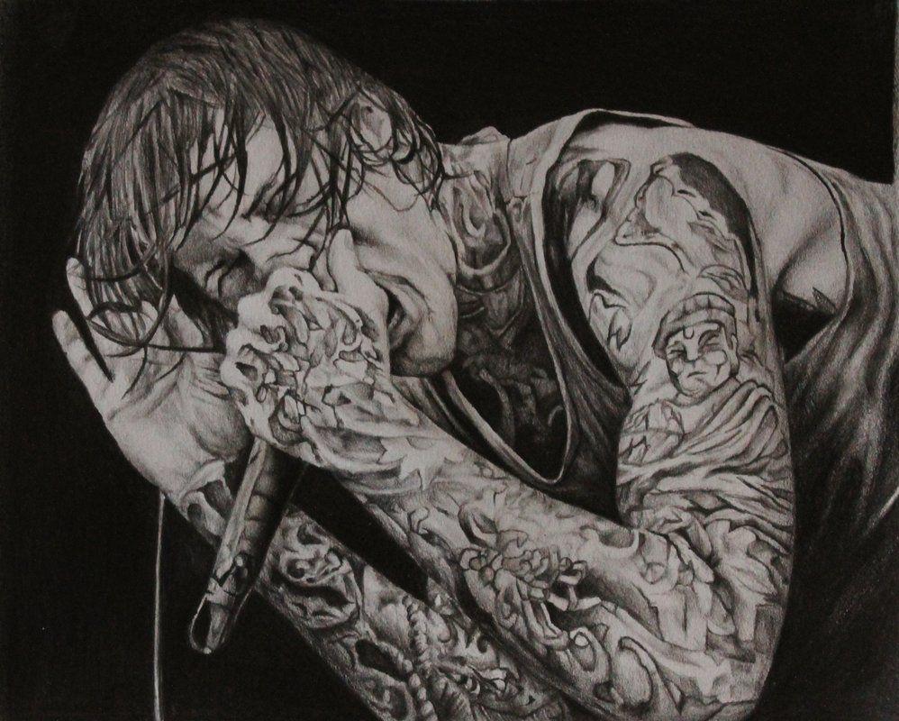 Mitch Lucker of Suicide Silence. RIP