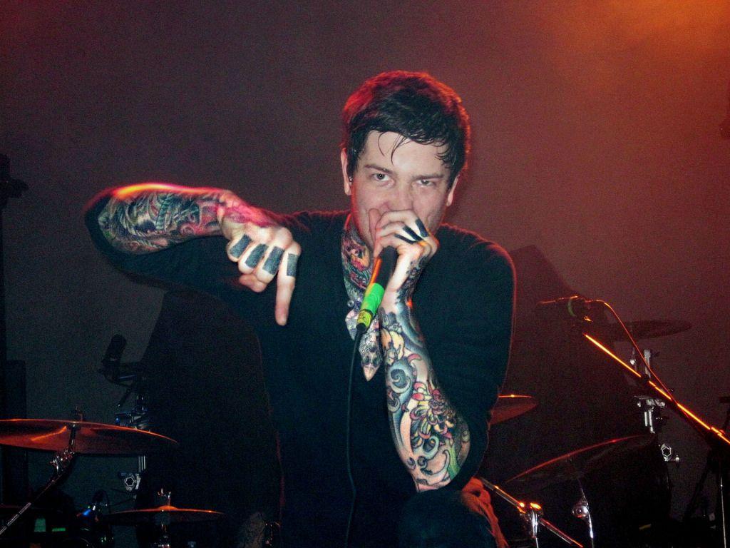 Mitch Lucker. Suicide Silence. Mitch Lucker of Suicide Sil