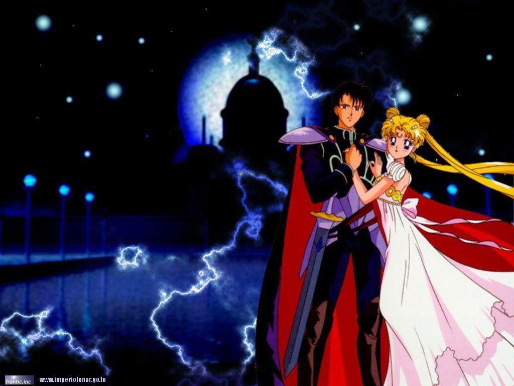 The moon Family image sailormoon and her bf HD wallpaper