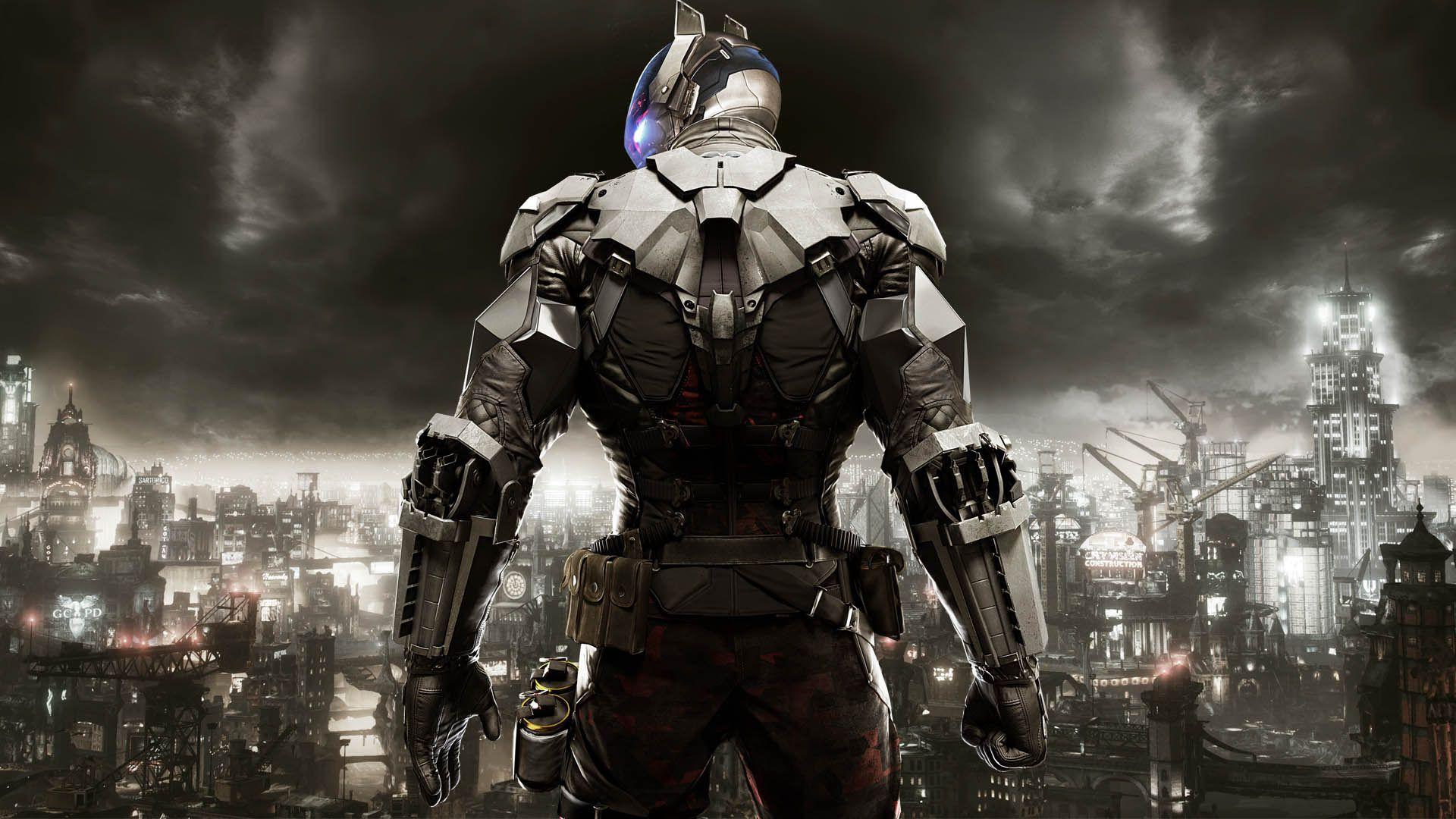 HD Background Batman Arkham Knight Game Character Suit Back Armor