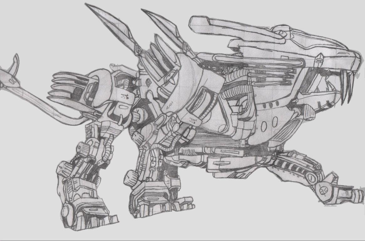 Blade Liger From Zoids By Regar The Dragon