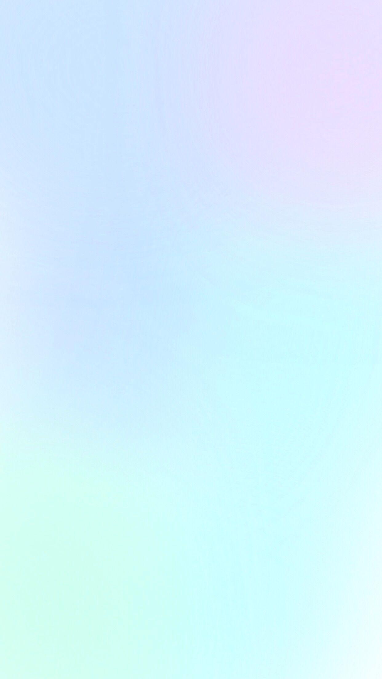 Pastel blue purple mint ombre (gradient) phone wallpaper. Phone