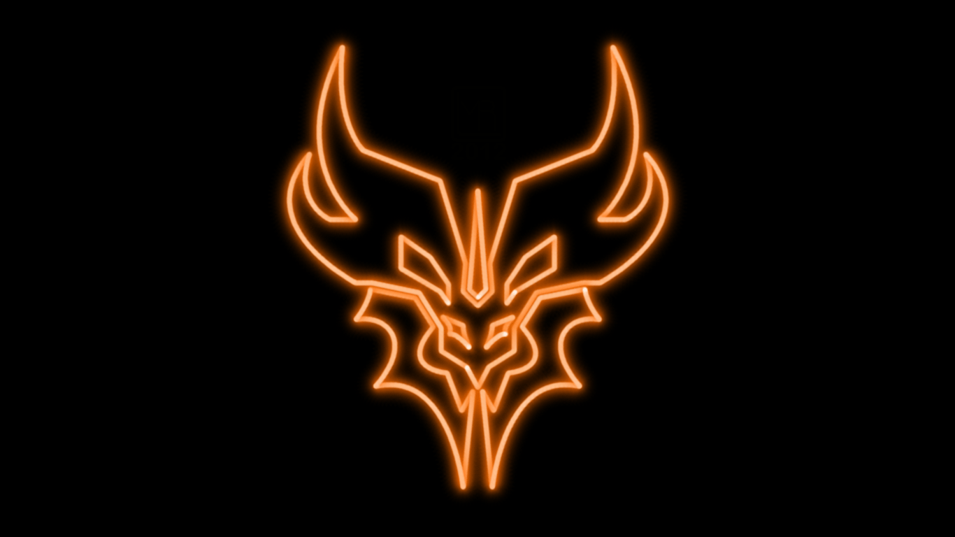 Beast Hunters Transformers Neon Symbol WP