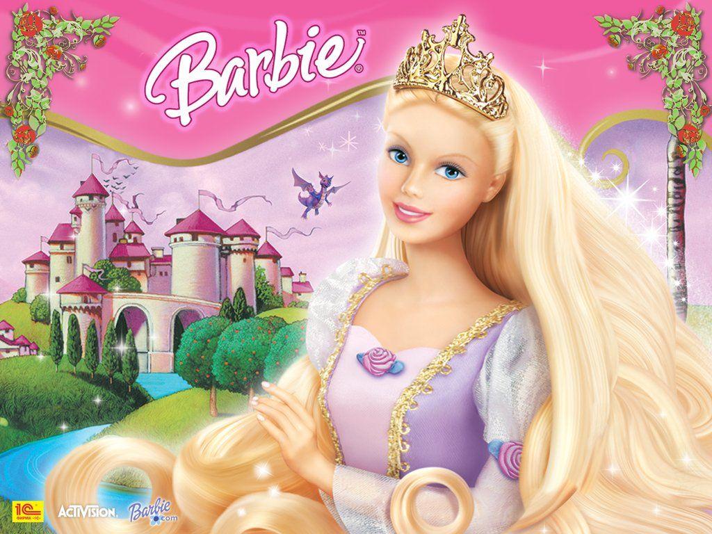 Barbie Princess Movies image Barbie As Rapunzel HD wallpaper