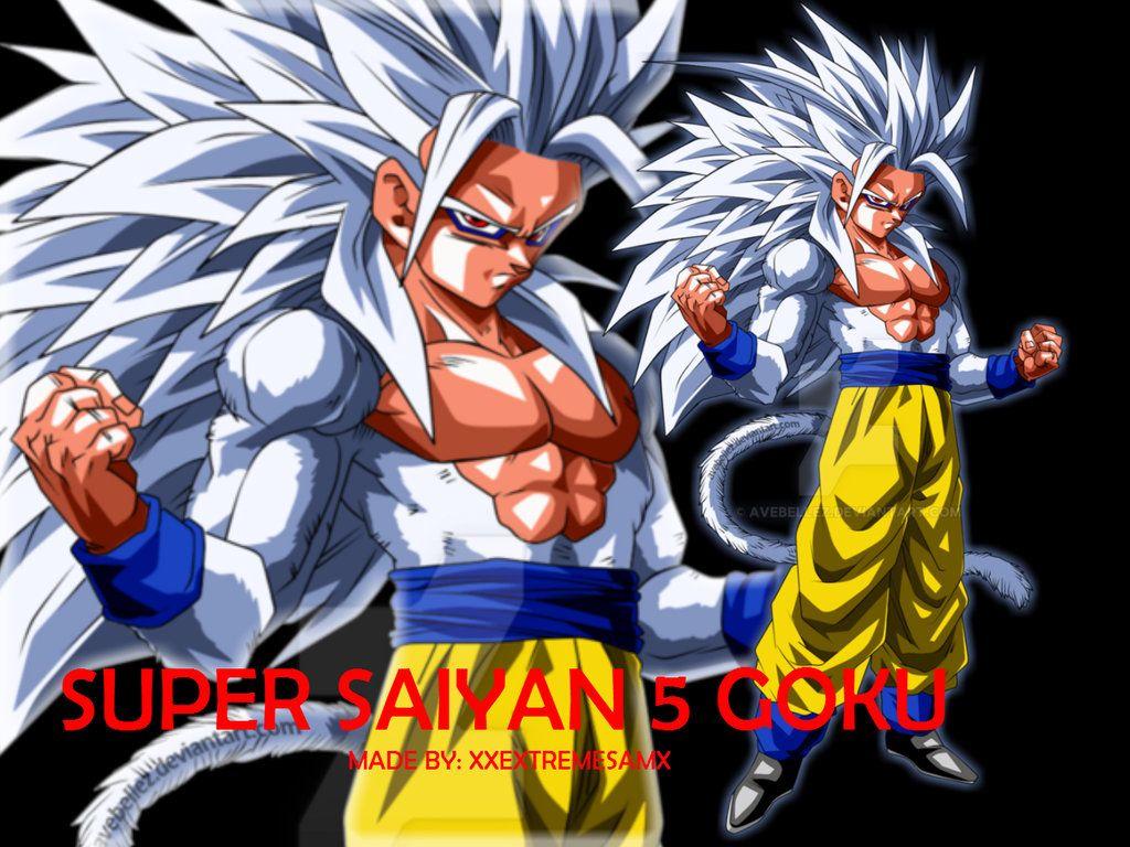 Wallpaper Goku Super Saiyan 5