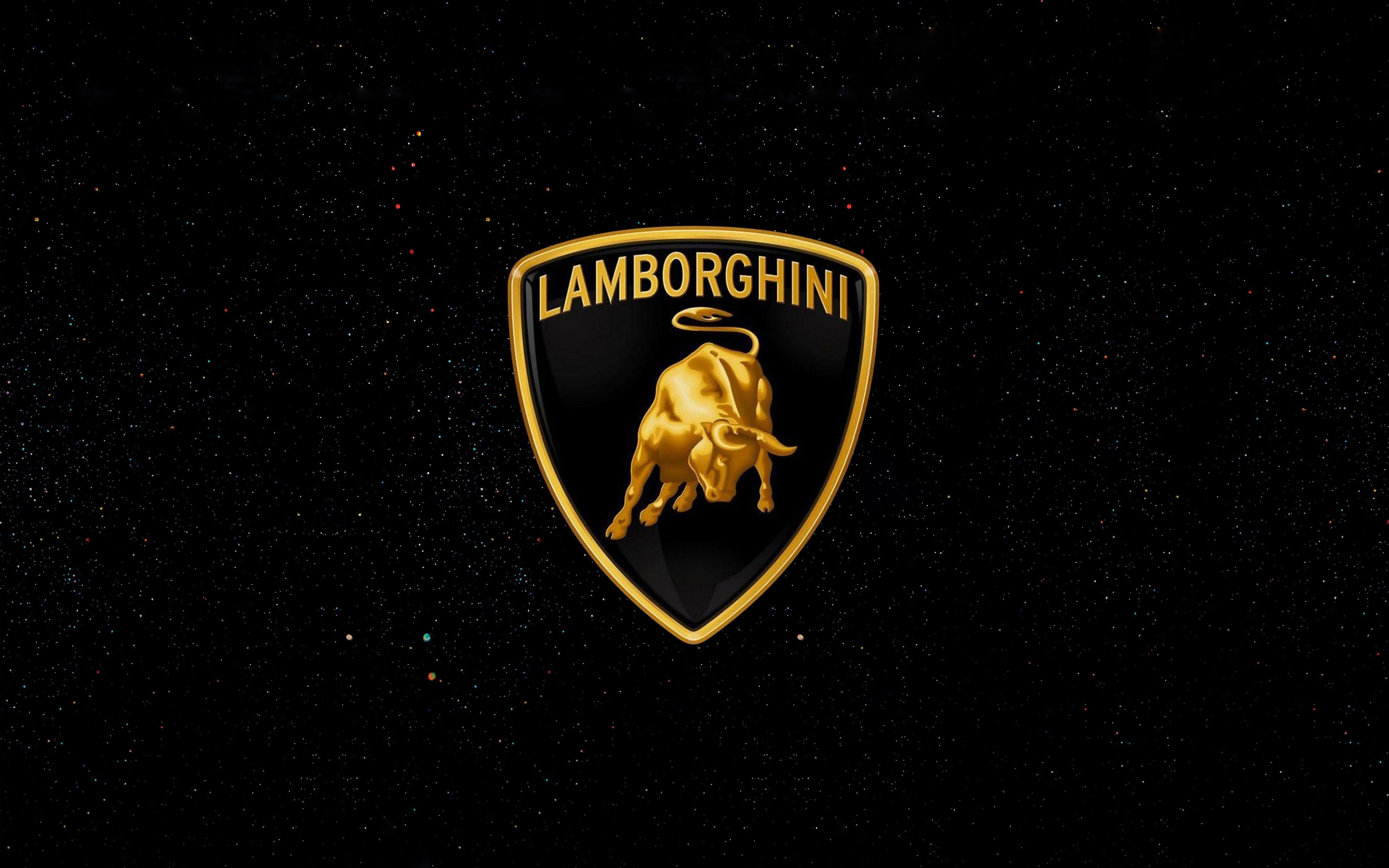 Wallpapers Lamborghini, Logo, 4K, Automotive / Cars,