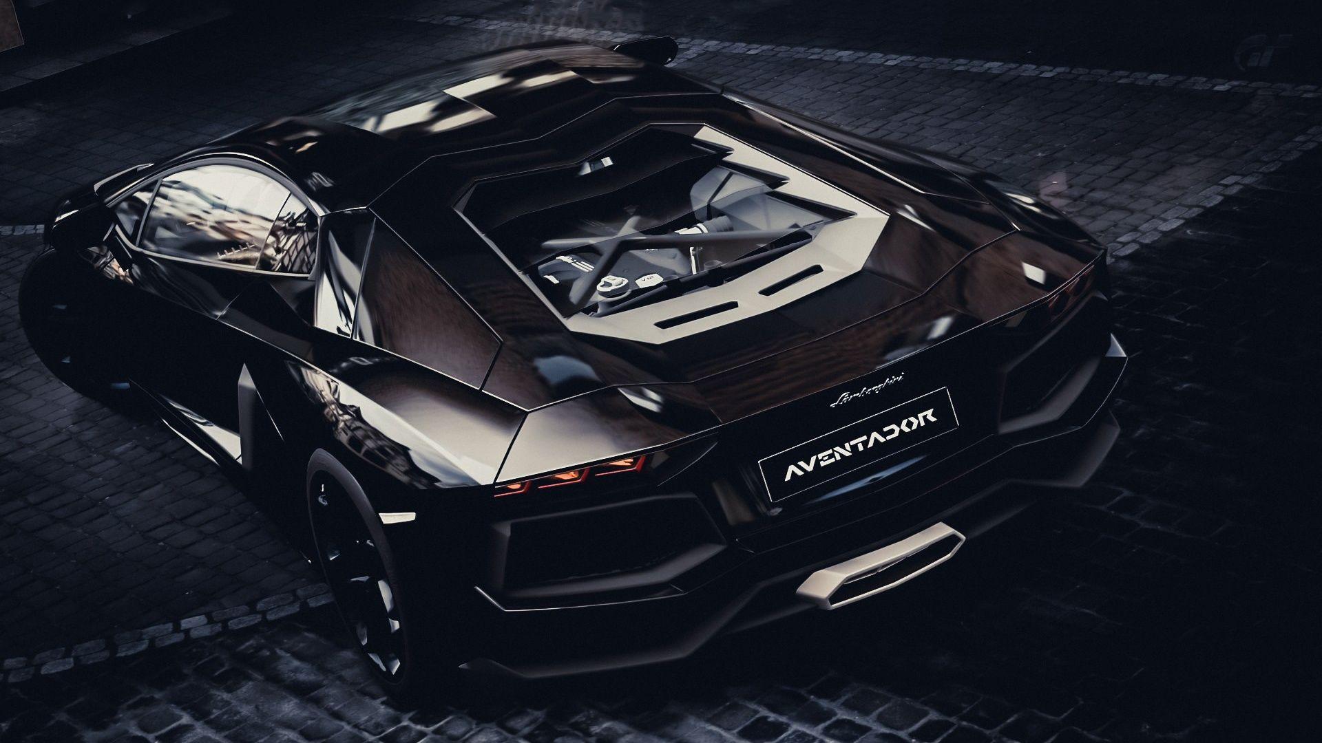 Lamborghini Dark wallpaper HD