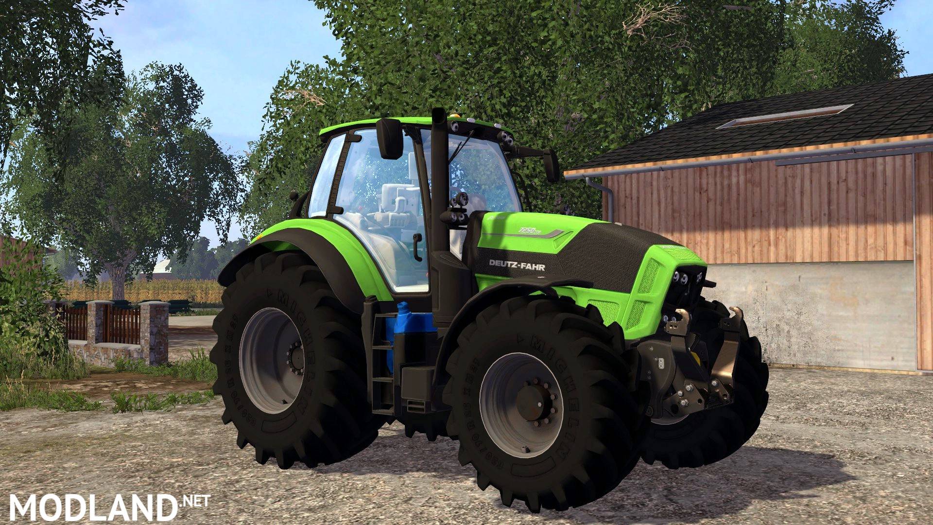 Deutz Fahr TTV 7250 v 3.6 mod for Farming Simulator 2015 / 15. FS