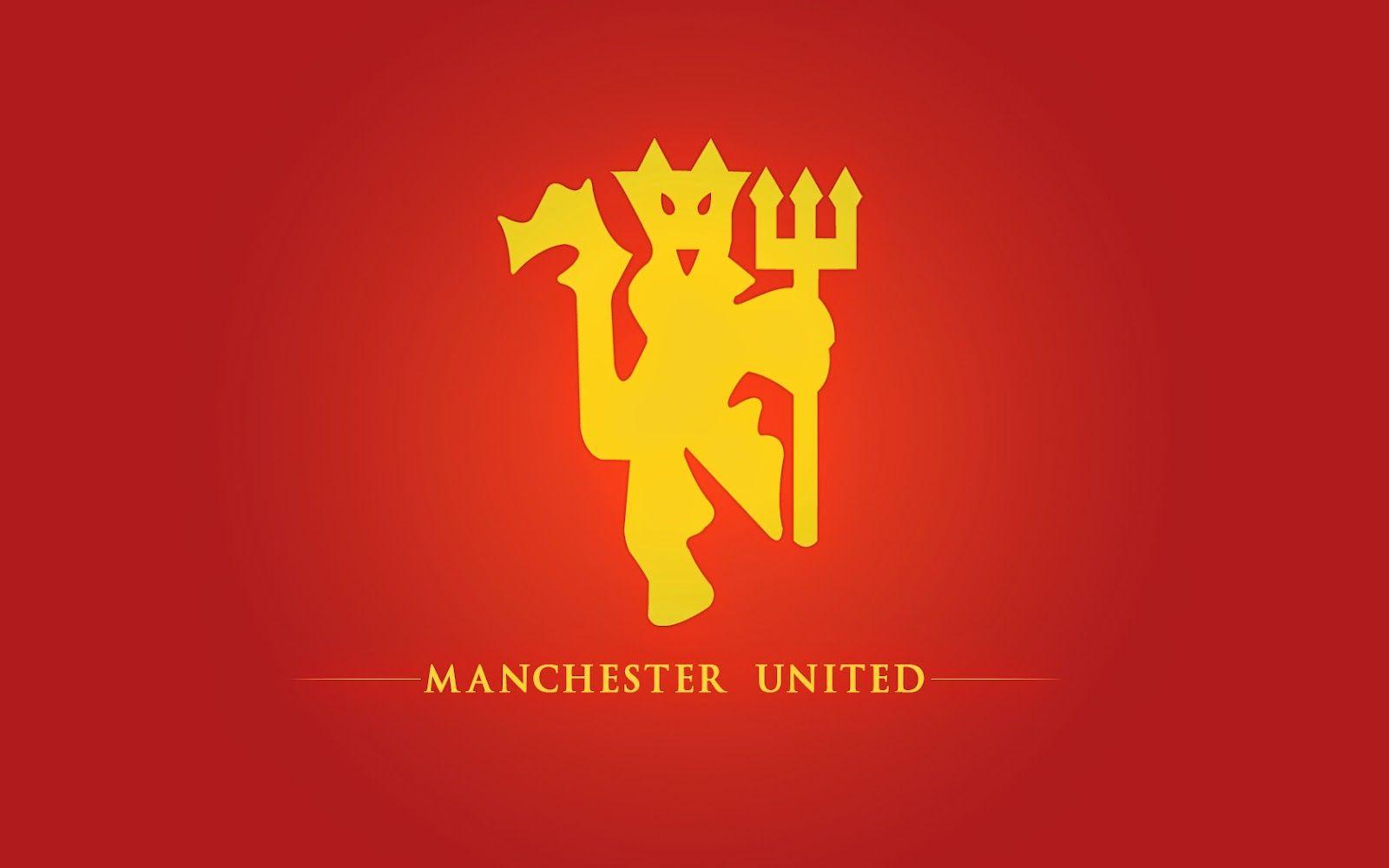 Manchester United Logo Wallpaper HD Background Download