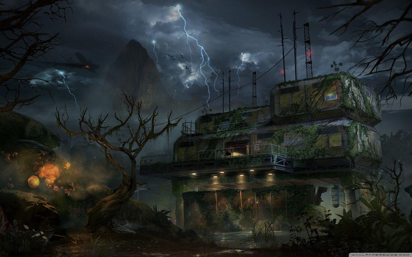 PS Themes Call Of Duty Zombies Background. HD Wallpaper