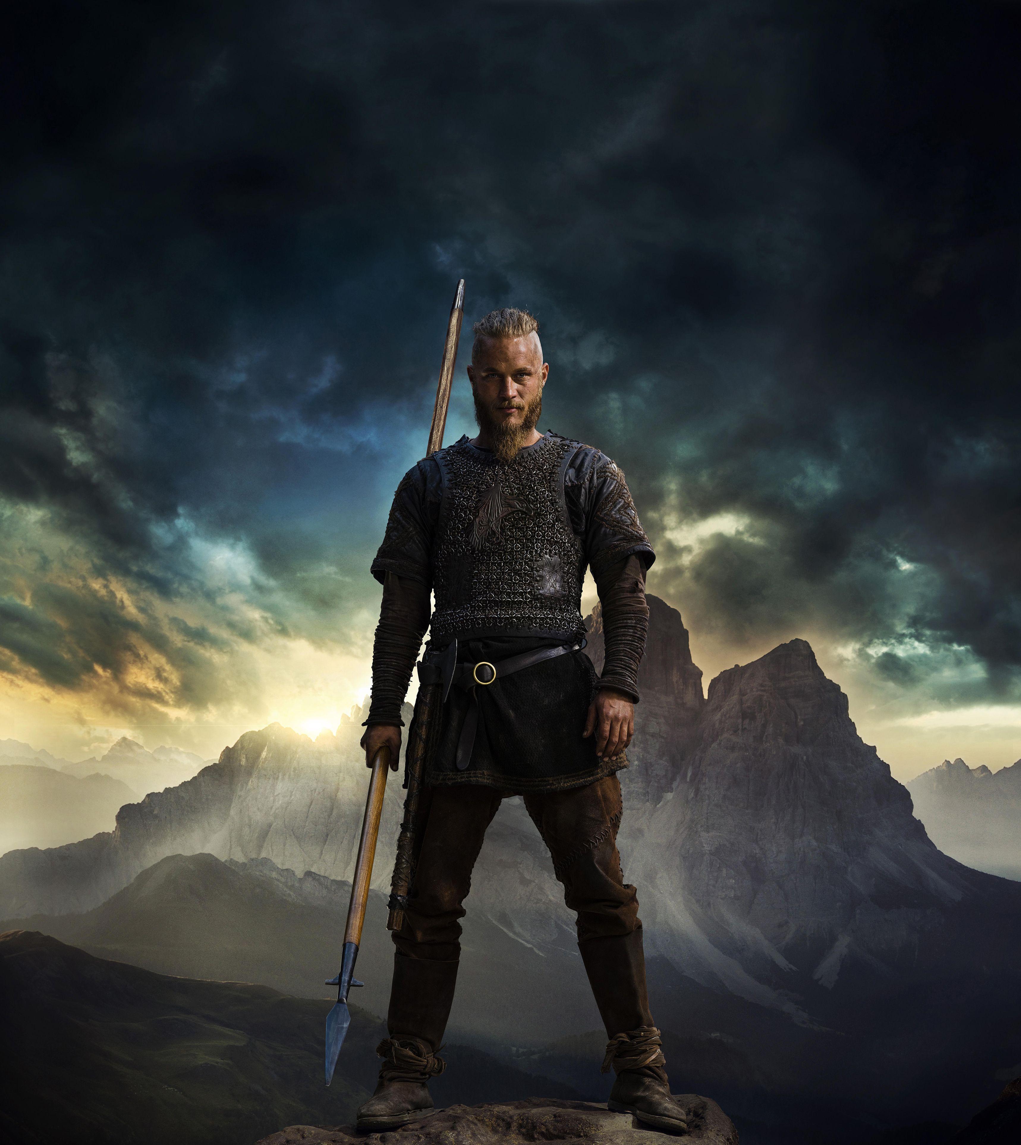 Wallpaper Vikings, Ragnar, Travis Fimmel, HD, TV Series