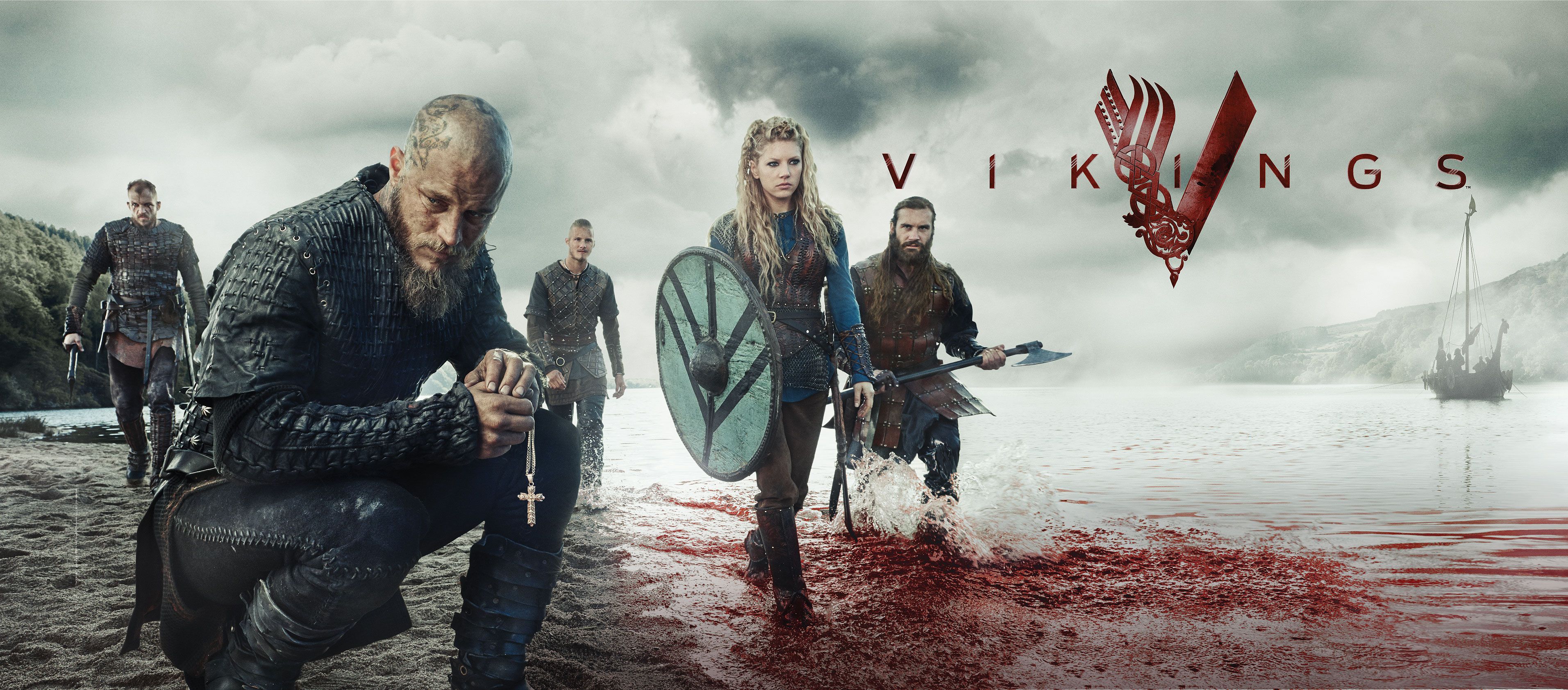 Wallpaper Vikings, Season HD, TV Series
