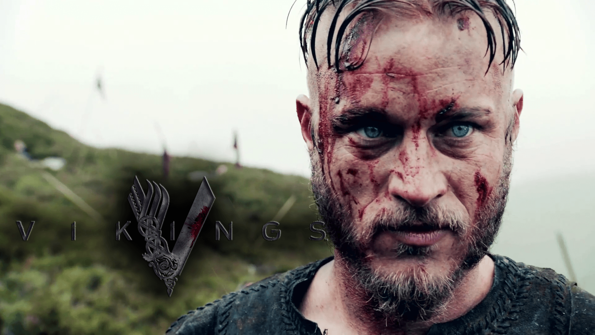 Vikings on History Channel this is Ragnar.Young Brad Pitt, amiright