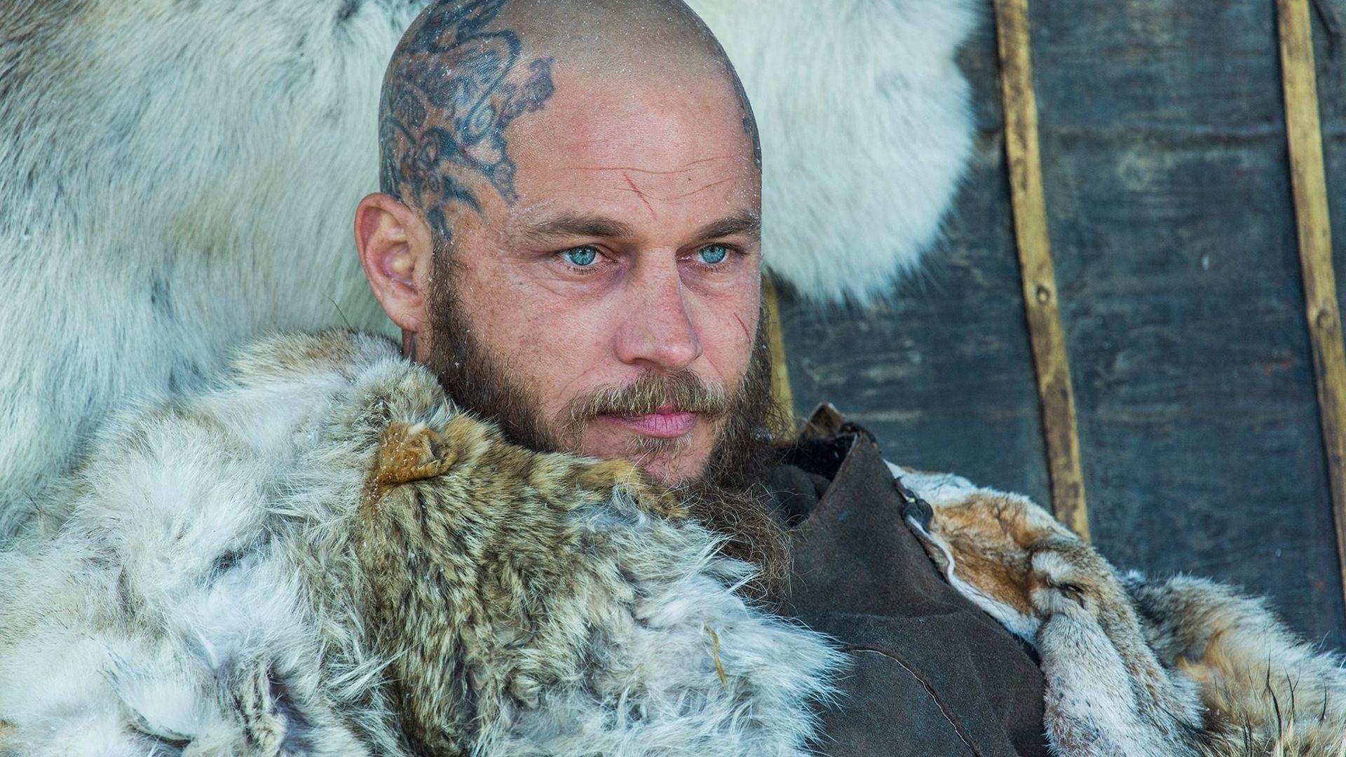 Ragnar Vikings TV Series Travis Fimm. Wallpaper