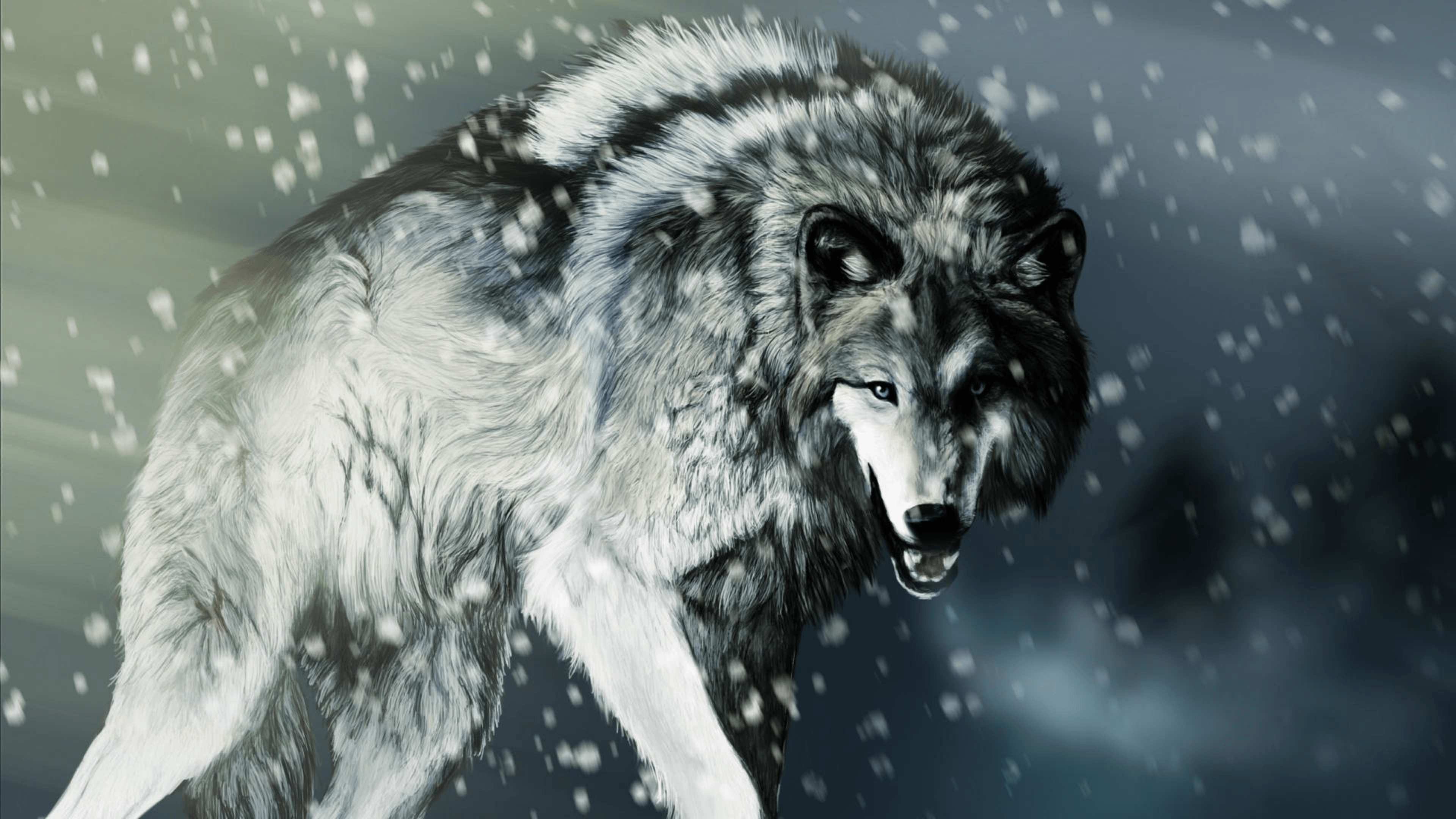 Angry Wolf Wallpapers Hd - Wallpaper Cave