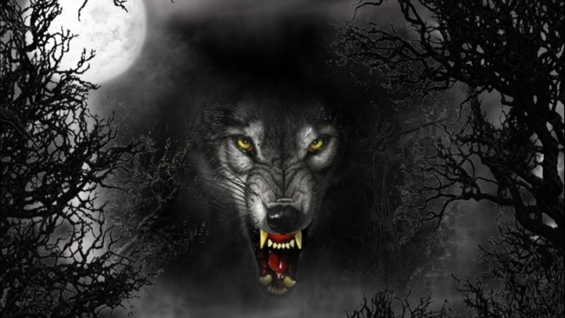 Hd demon wolf picture