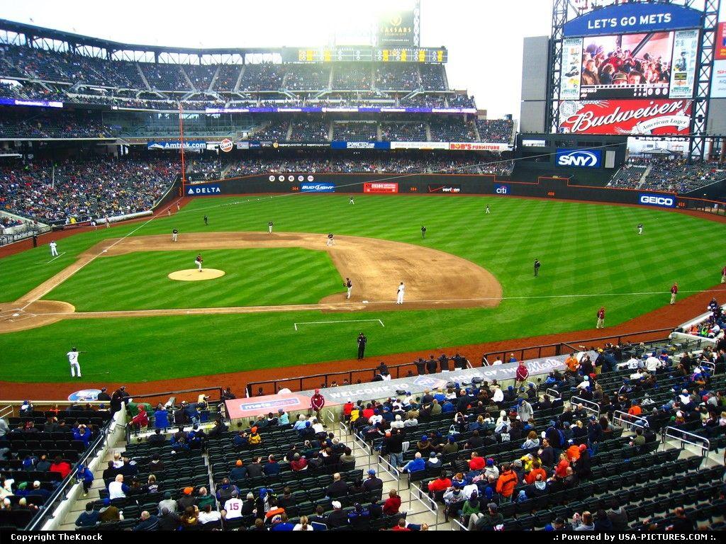 Picture By TheKnock: New York New York Citi Field 'baseball Stadium