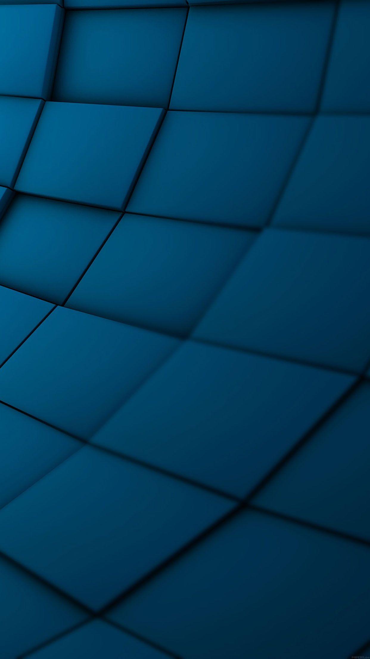 Wallpaper Brick 3Ds Blue Pattern Android wallpaper HD